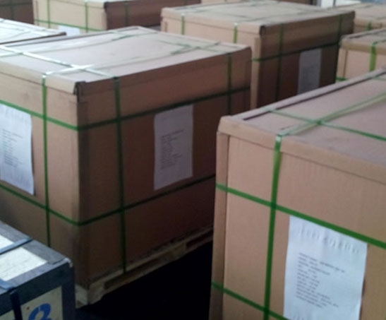 鎂碳磚（成品包裝完成區）